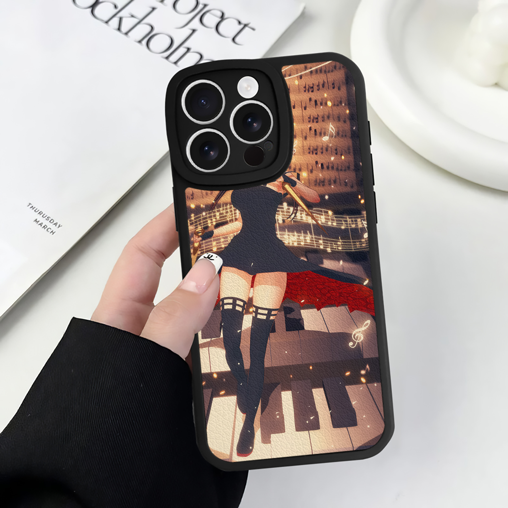 （画像用） SPY×FAMILY间谍家家酒 【iPhone 16シリーズ対応】シリコンスマホケース（レザー調） 材質：シリコン